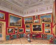 Premazzi Luigi Interiors of the New Hermitage. The Room of Italian Art - Hermitage